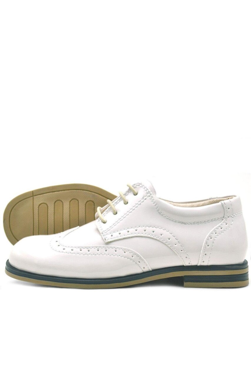 Rakerplus Bej Rugan Bağcıklı Klasik Erkek Çocuk Ayakkabı - 69