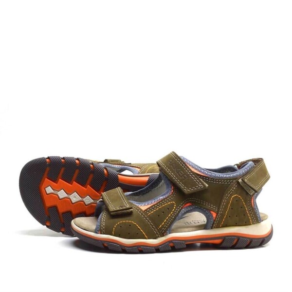 Rakerplus Hakiki Deri Haki Cırtlı Erkek Çocuk Sandalet - 4