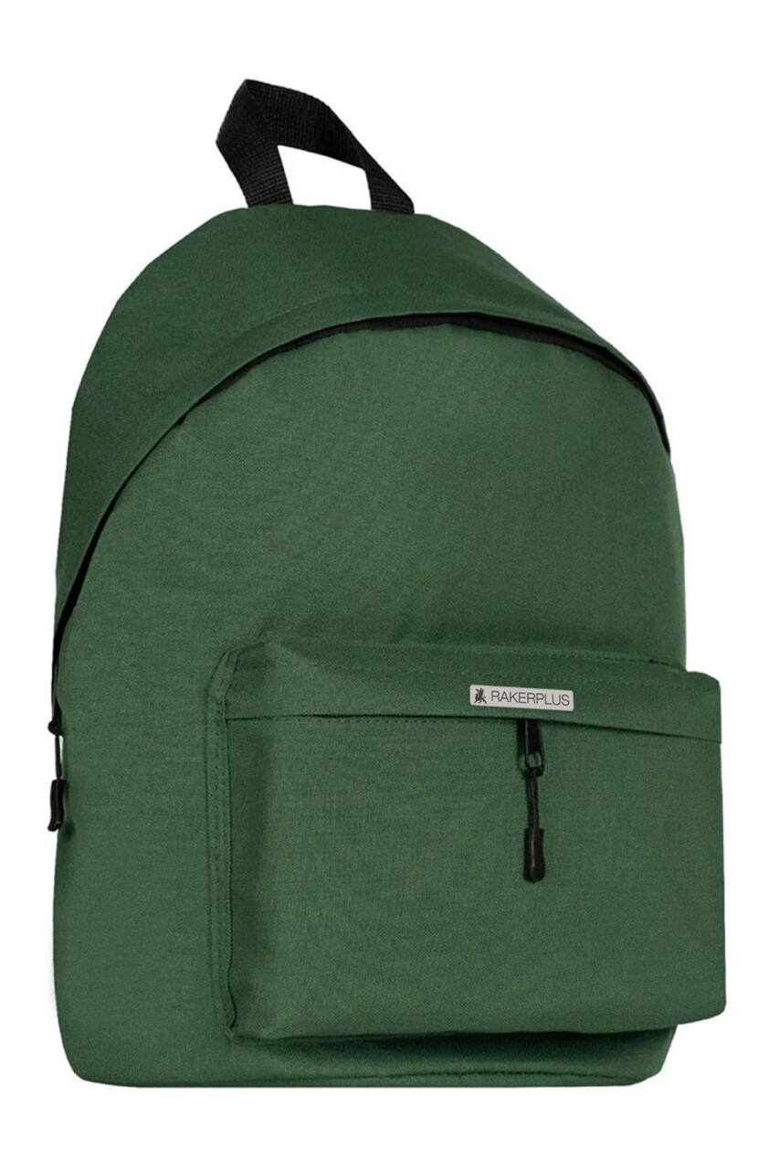Rakerplus Yeşil 42x29x14 cm Unisex Klasik Sırt Okul Çantası - 1