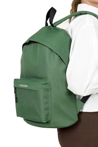 Rakerplus Yeşil 42x29x14 cm Unisex Klasik Sırt Okul Çantası - 7