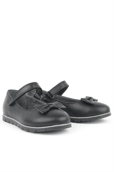 Rakerplus Hakiki Deri Siyah Kız Çocuk Babet - 49