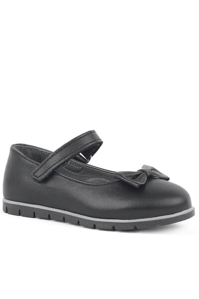 Rakerplus Hakiki Deri Siyah Kız Çocuk Babet - 64