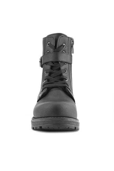 Rakerplus Siyah Fermuarlı Bağcıklı Kışlık Kız Çocuk Bot - 3