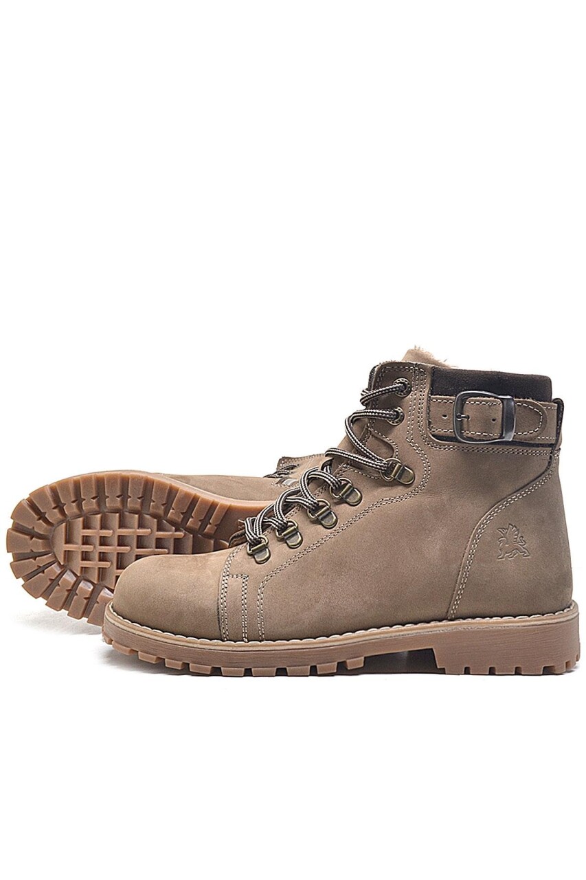 Rakerplus Griffon Hakiki Deri Vizon Fermuarlı Çocuk Bot - 5