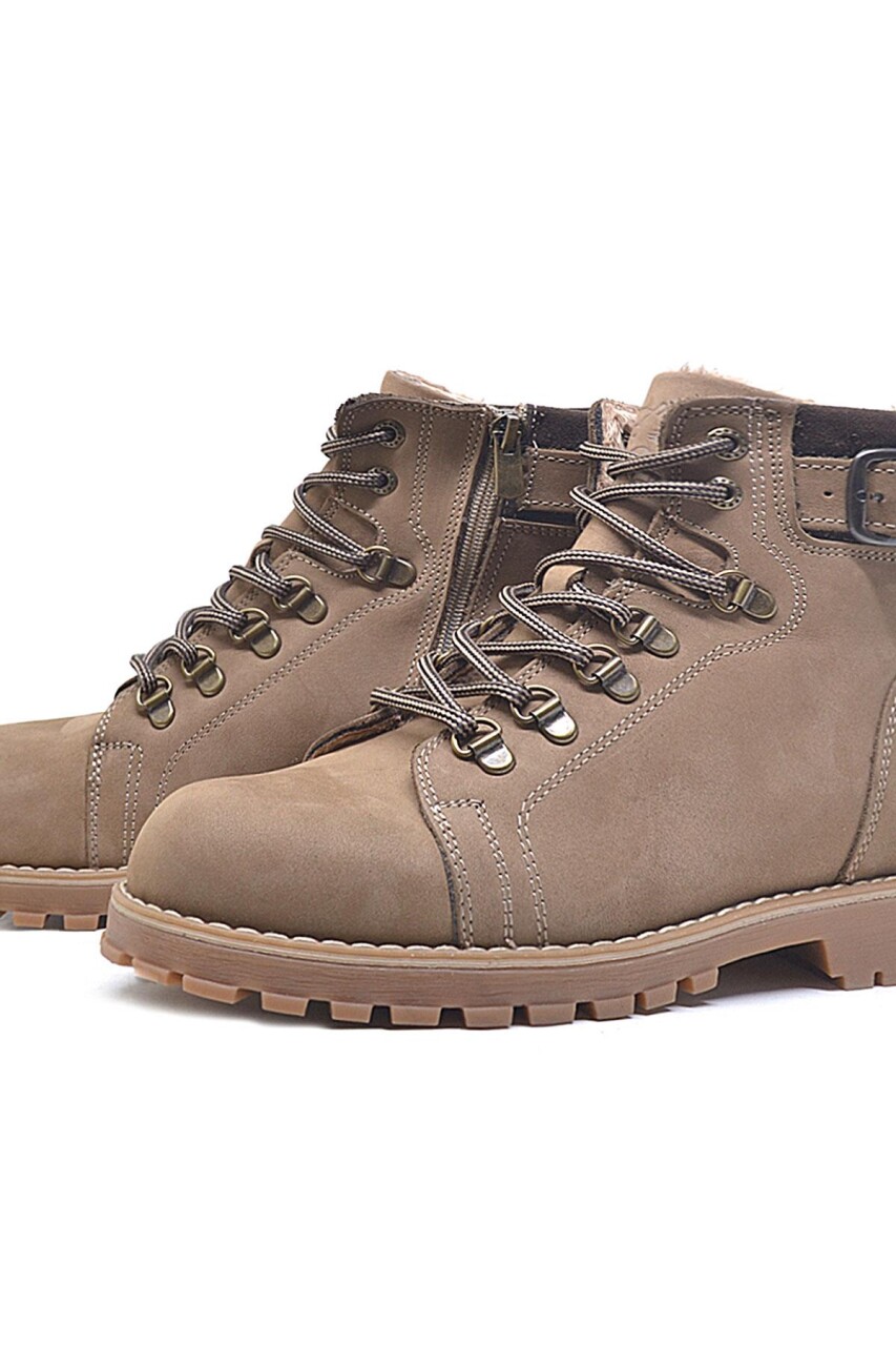 Rakerplus Griffon Hakiki Deri Vizon Fermuarlı Çocuk Bot - 6