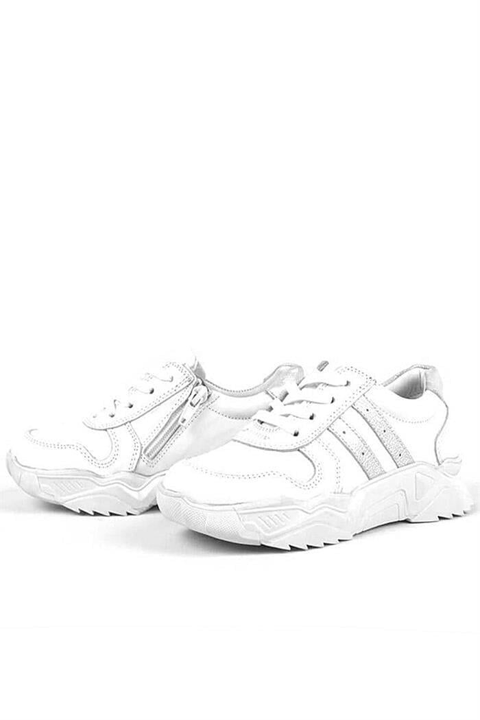 Rakerplus Hakiki Deri Kız Çocuk Sneakers Ayakkabı - 59