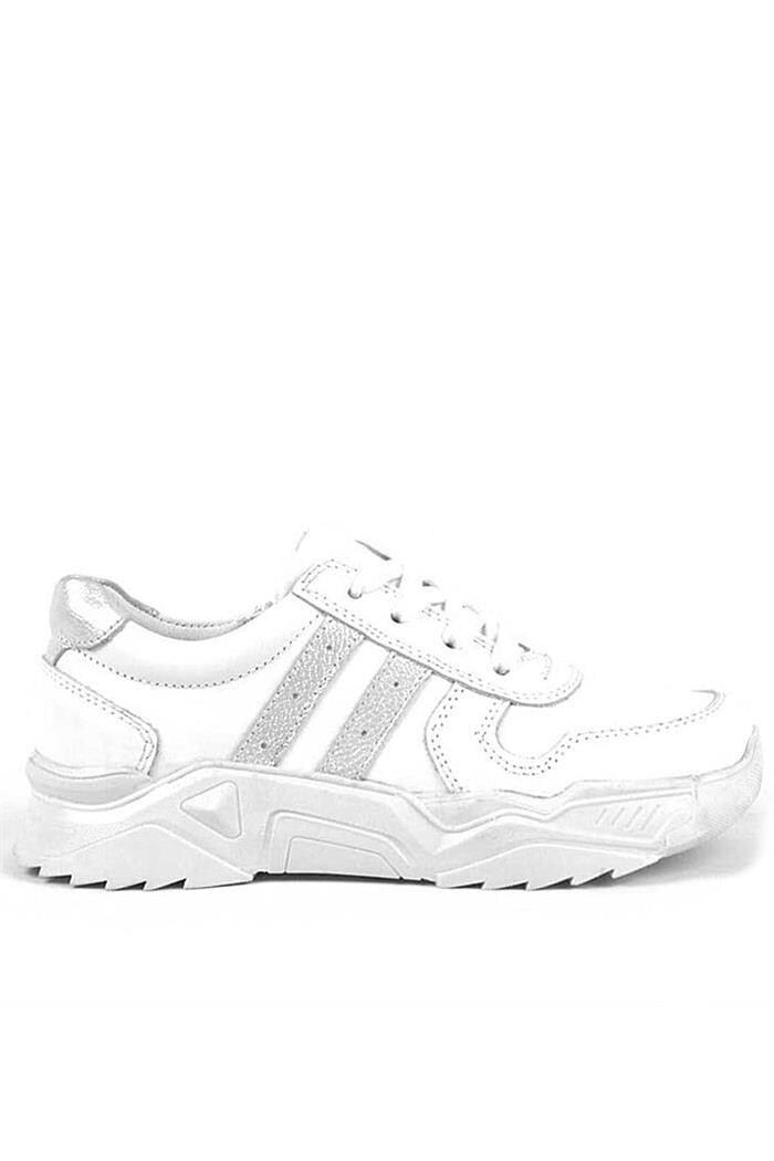 Rakerplus Hakiki Deri Kız Çocuk Sneakers Ayakkabı - 107