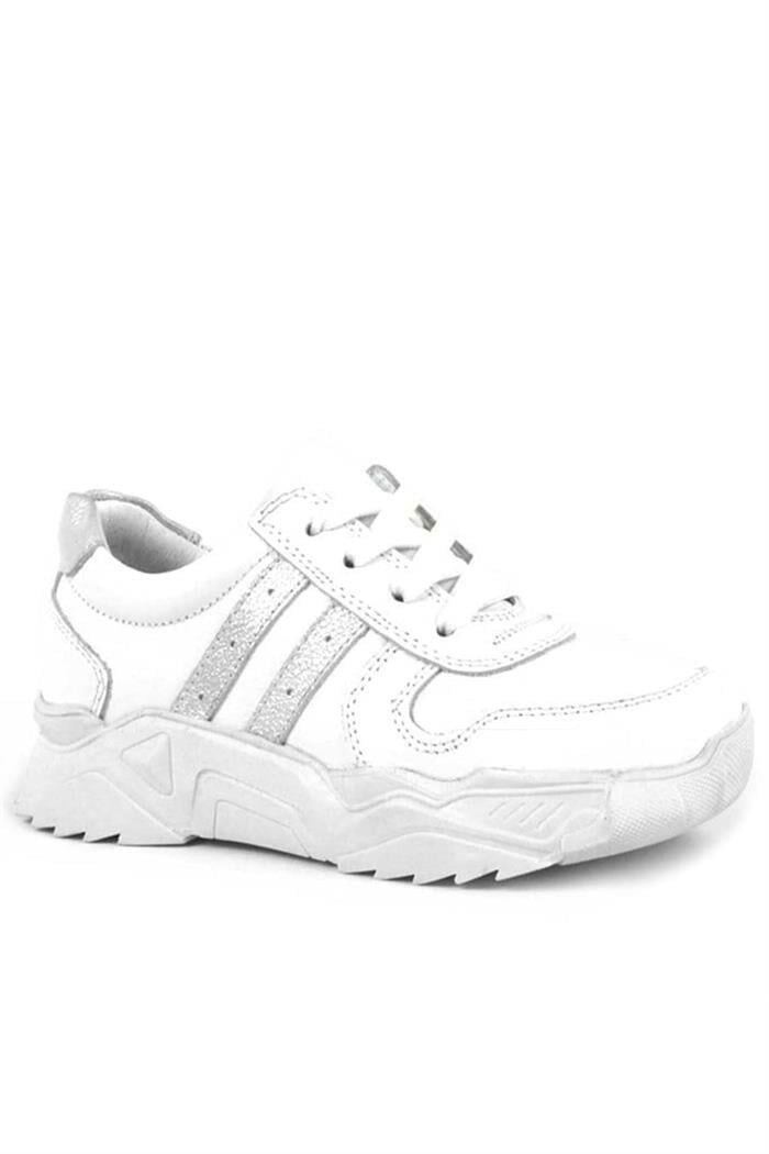 Rakerplus Hakiki Deri Kız Çocuk Sneakers Ayakkabı - 120