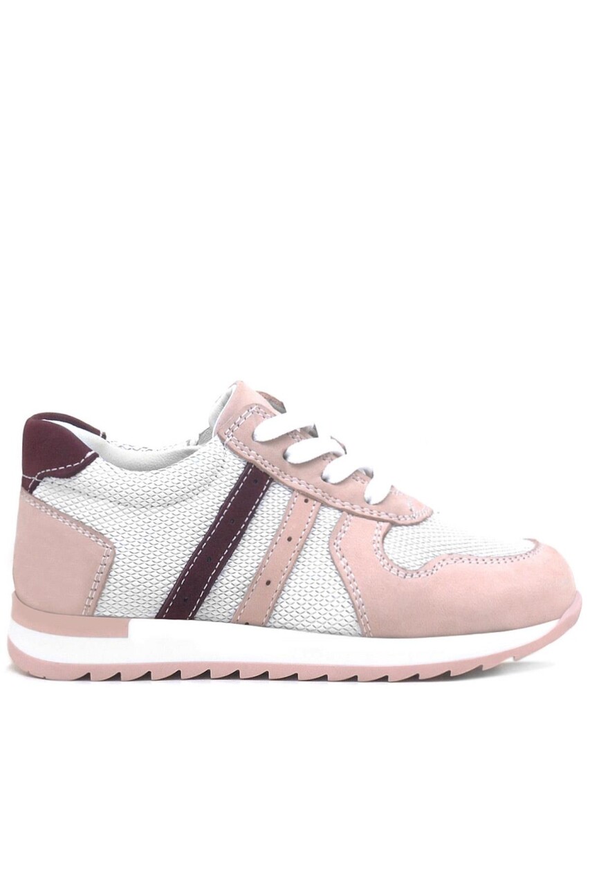 Rakerplus Hakiki Deri Günlük Pembe Kız Çocuk Spor Ayakkabı - 3