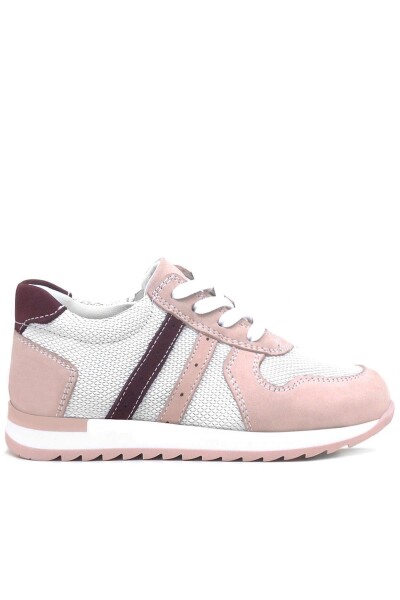 Rakerplus Hakiki Deri Günlük Pembe Kız Çocuk Spor Ayakkabı - 35