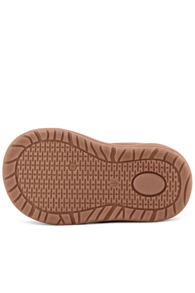 Rakerplus Schaggy Hakiki Deri Kum Bordo Cırtlı Bebek Spor Ayakkabı - 13