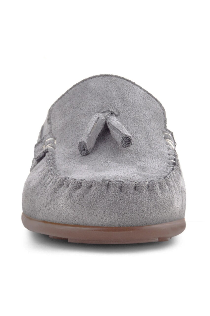 Rakerplus Gri Erkek Çocuk Makosen Ayakkabı - 4