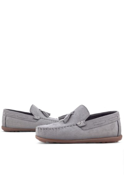 Rakerplus Gri Erkek Çocuk Makosen Ayakkabı - 8