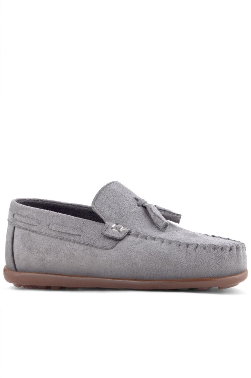 Rakerplus Gri Erkek Çocuk Makosen Ayakkabı - 17