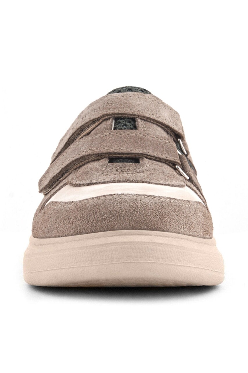 Rakerplus Hakiki Deri Vizon Cırtlı Hafif Tabanlı Erkek Çocuk Spor Ayakkabı - 4