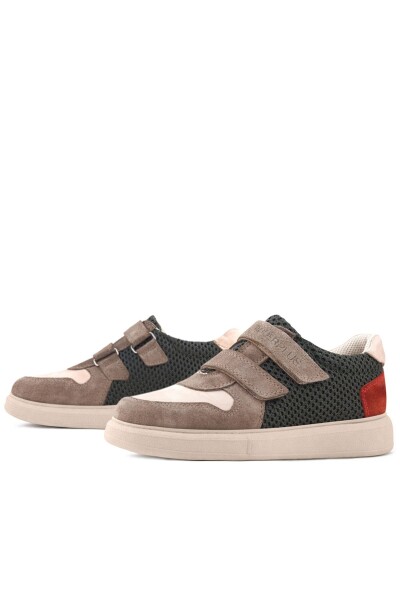 Rakerplus Hakiki Deri Vizon Cırtlı Hafif Tabanlı Erkek Çocuk Spor Ayakkabı - 15