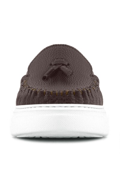 Rakerplus Kahverengi Hafif Tabanlı Erkek Çocuk Makosen Ayakkabı - 4