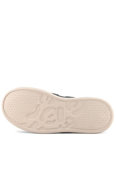 Rakerplus Hakiki Deri Haki Yeşil Lacivert Cırtlı Hafif Tabanlı Erkek Çocuk Spor Ayakkabı - 9