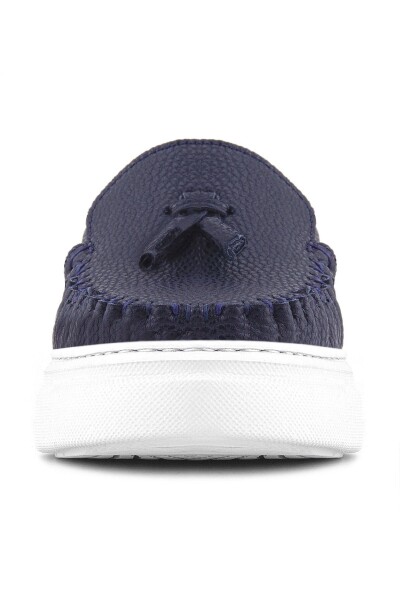 Rakerplus Lacivert Hafif Tabanlı Erkek Çocuk Makosen Ayakkabı - 13