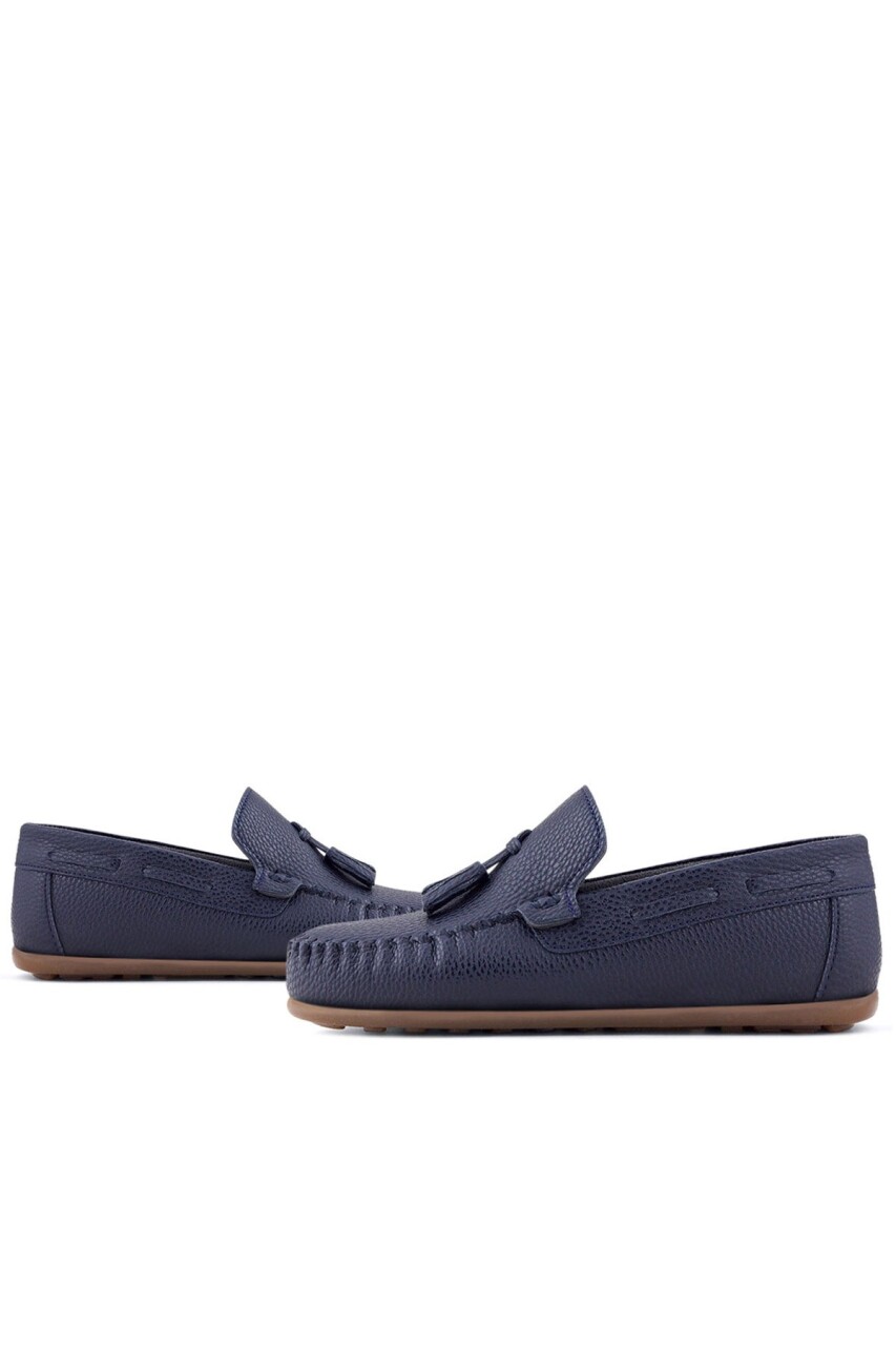 Rakerplus Lacivert Erkek Çocuk Makosen Ayakkabı - 8