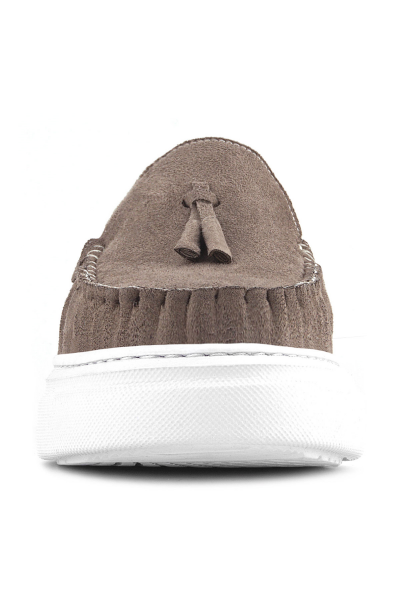 Rakerplus Kum Rengi Erkek Çocuk Makosen Ayakkabı - 4