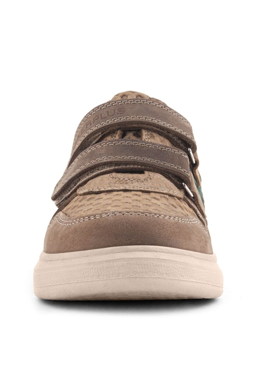 Rakerplus Hakiki Deri Kum Haki Cırtlı Hafif Tabanlı Erkek Çocuk Spor Ayakkabı - 3