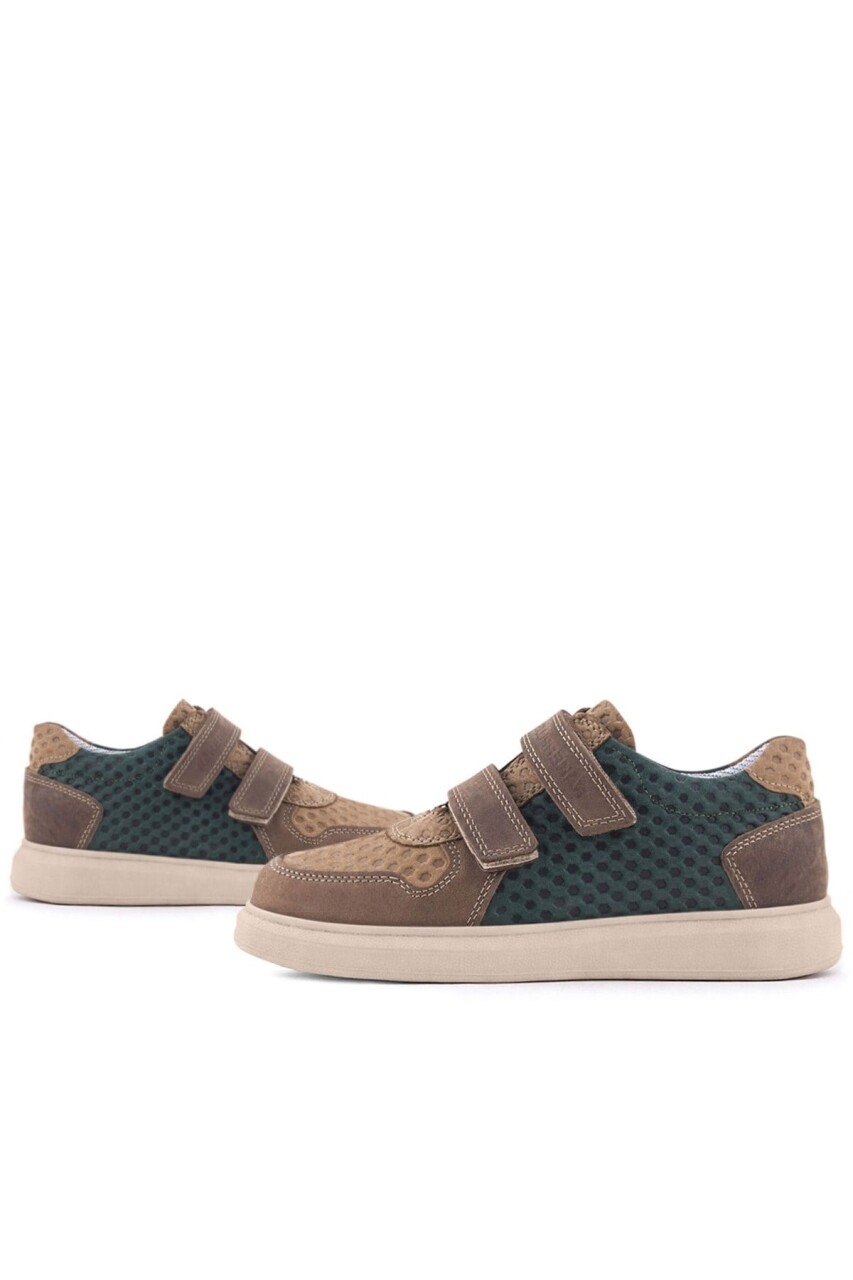 Rakerplus Hakiki Deri Kum Haki Cırtlı Hafif Tabanlı Erkek Çocuk Spor Ayakkabı - 7