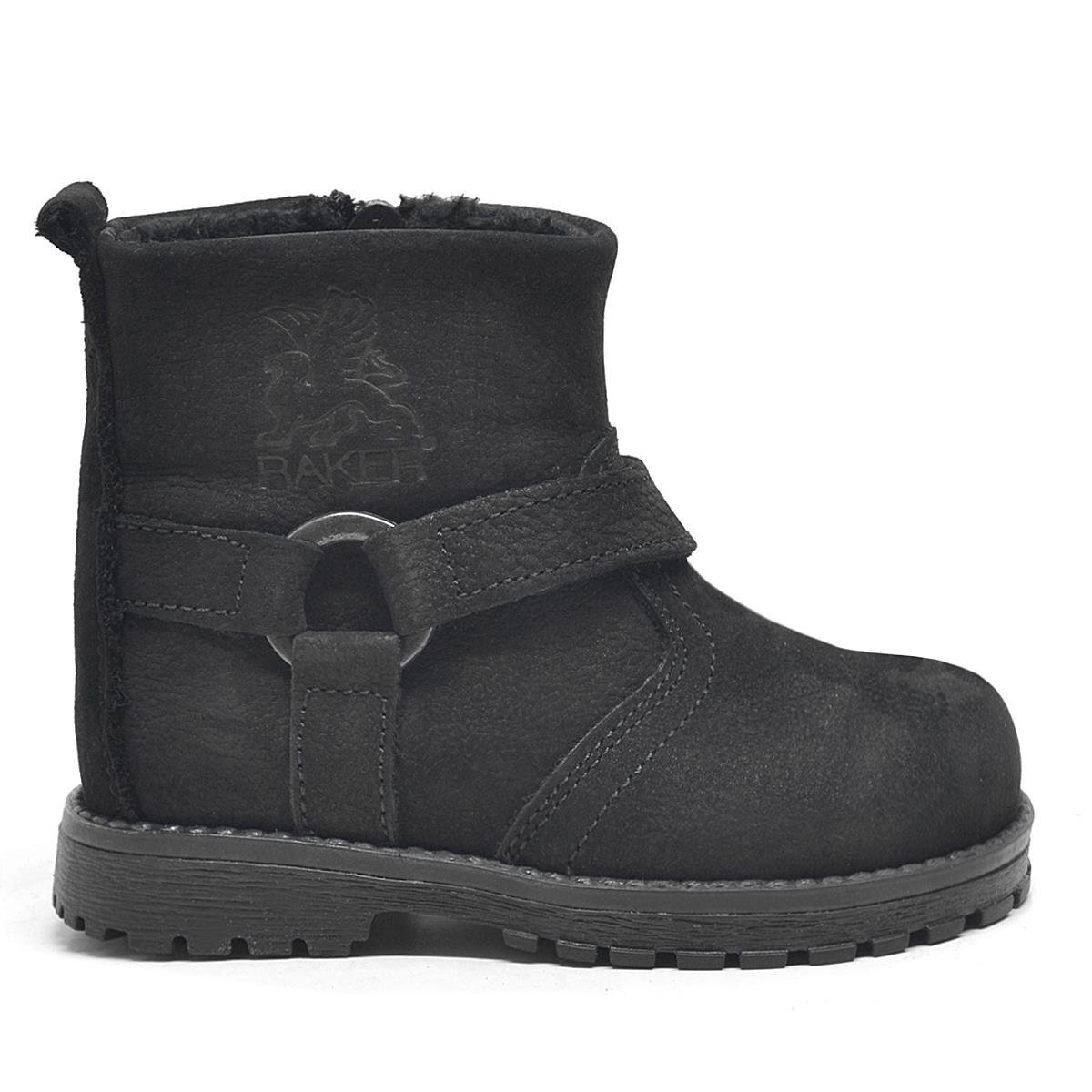 حذاء أطفال شتوي بسحاب من الجلد الطبيعي من راكر بلاس تشيرون - 2