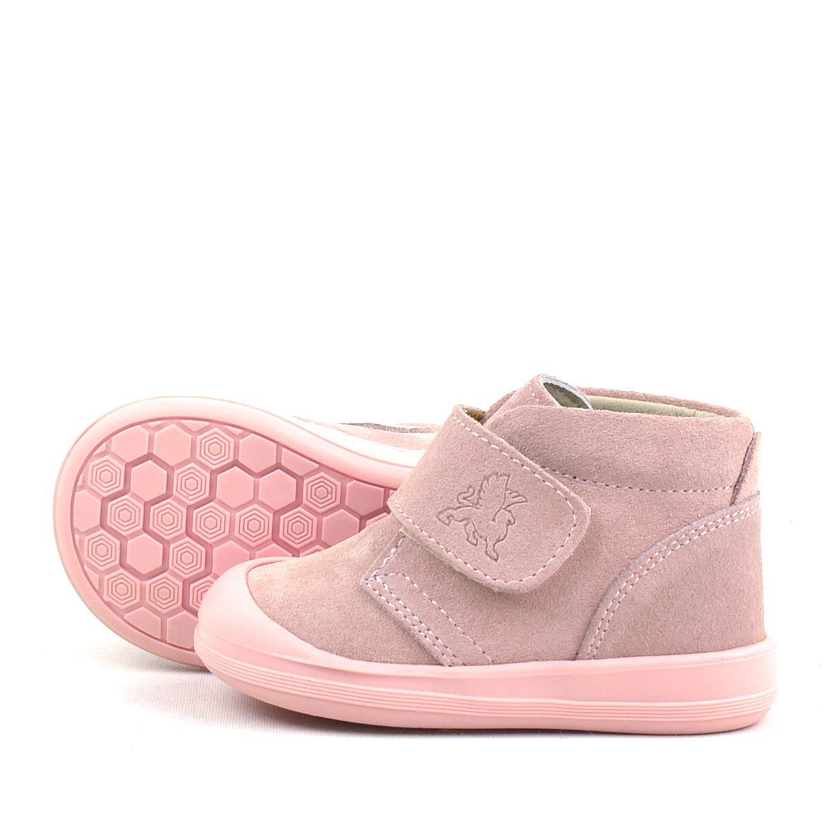 حذاء يوهو من الجلد الطبيعي بشريط فيلكرو من راكر بلاس للبنات - 6