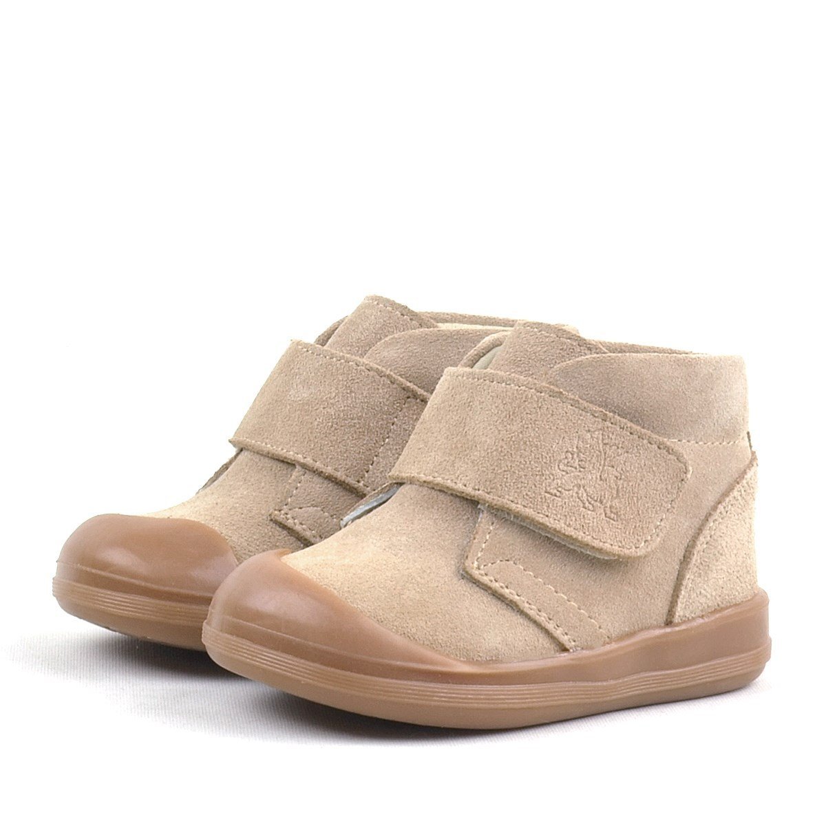 حذاء أطفال يوهو من الجلد الطبيعي للجنسين من راكر بلاس، مزود بشريط فيلكرو - 4