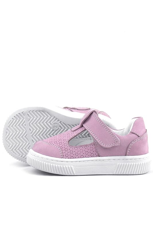 Rakerplus Bheem Hakiki Deri Pudra Cırtlı Bebek Sneaker Sandalet - 3