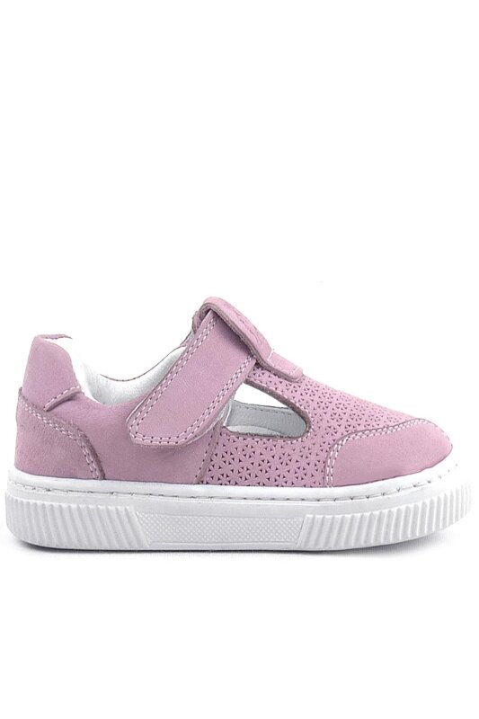 Rakerplus Bheem Hakiki Deri Pudra Cırtlı Bebek Sneaker Sandalet - 4