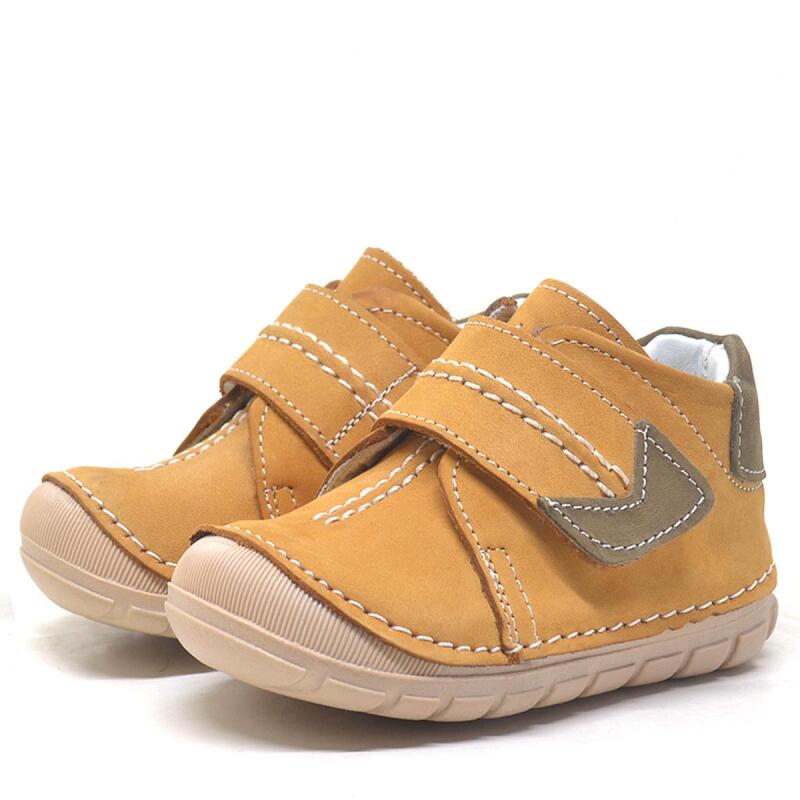 Rakerplus Popeye Hakiki Deri Taba İlk Adım Unisex Bebek Ayakkabısı - 9