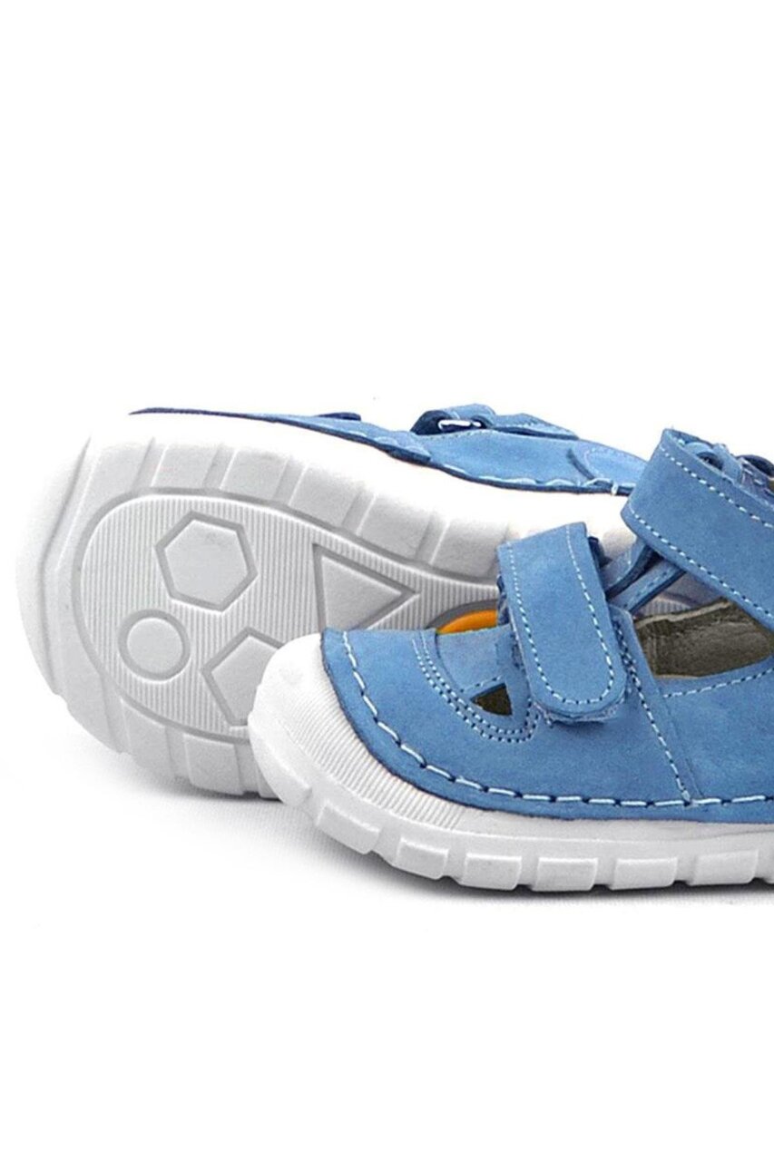 حذاء Rakerplus Ruby من الجلد الطبيعي باللون الأزرق للصيف من First Step - 6