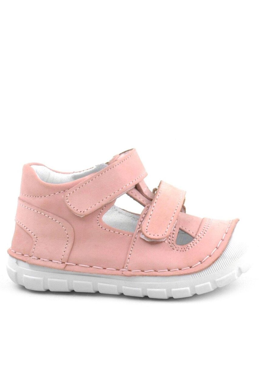 Rakerplus Ruby Genuine Leather Pink Summer First Steps Shoes - 2