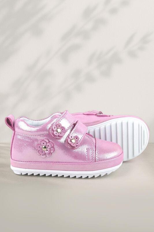 Rakerplus Limpo Genuine Leather Pink Anatomical Baby Girl First Steps Shoes - Rakerplus