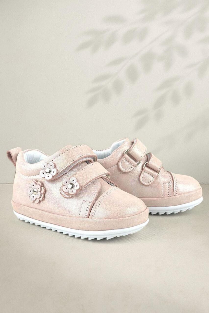 حذاء راكر بلاس ليمبو من الجلد الطبيعي بتصميم تشريحي للبنات للخطوة الأولى - 1