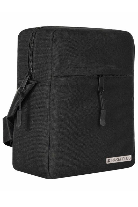 Rakerplus Siyah 20x16x8 cm Unisex Omuz Çantası - Rakerplus