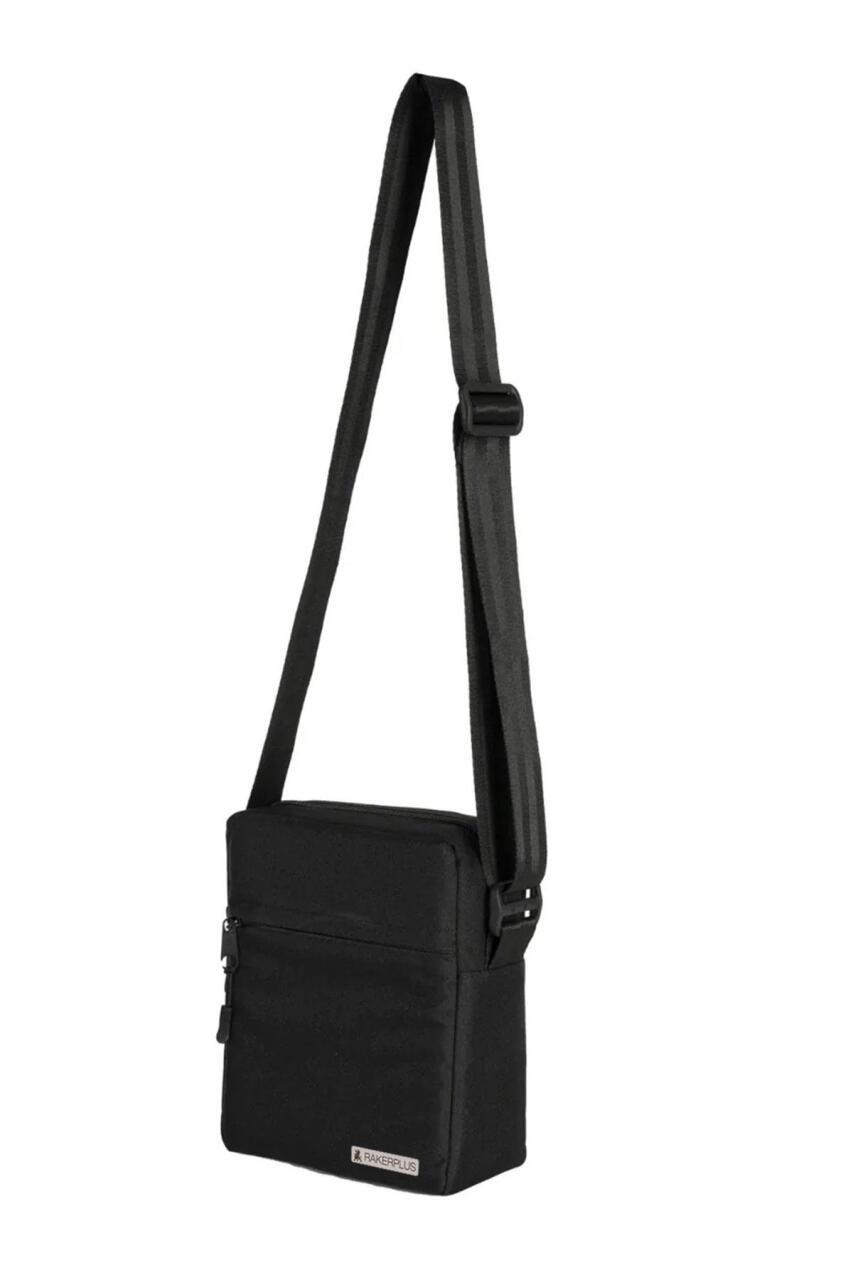 Rakerplus Siyah 20x16x8 cm Unisex Omuz Çantası - 6