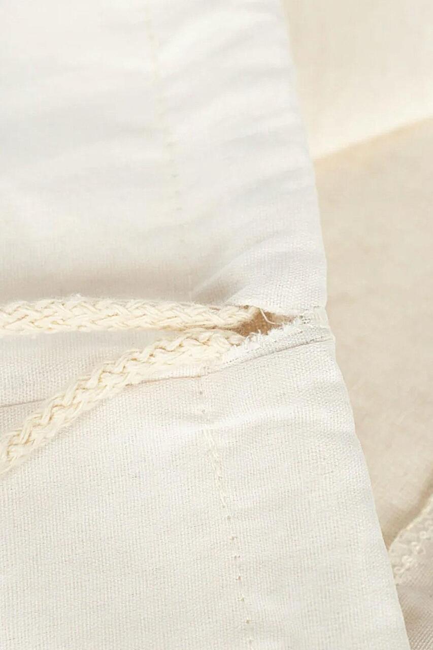 Rakerplus Tbons Özel Tasarım 35x40 cm Unisex Ham Bez Büzgülü Sırt Ayakkabı Çantası - 6