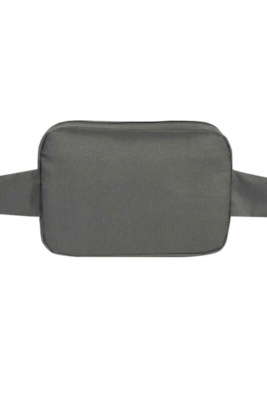 Rakerplus Gri Unisex Minimal 21x15x5 cm Bel ve Göğüs Çantası - 3