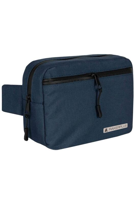Rakerplus Lacivert Unisex Minimal 21x15x5 cm Bel ve Göğüs Çantası - Rakerplus