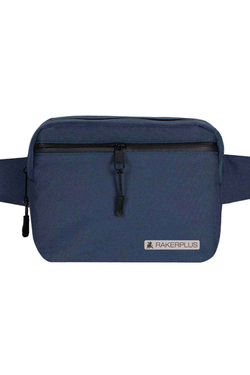 Rakerplus Lacivert Unisex Minimal 21x15x5 cm Bel ve Göğüs Çantası - 2