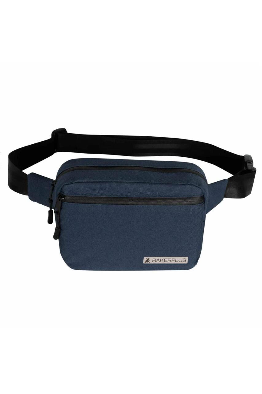 Rakerplus Lacivert Unisex Minimal 21x15x5 cm Bel ve Göğüs Çantası - 8