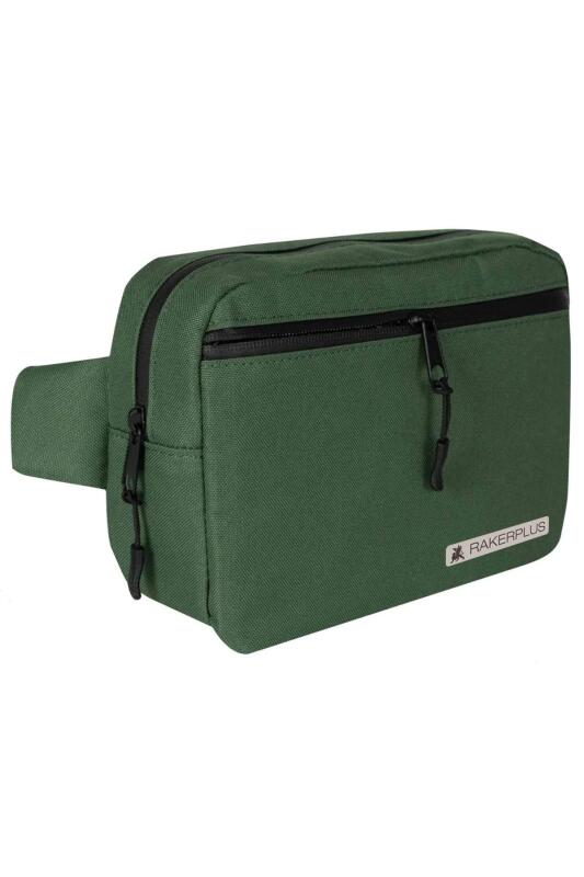 Rakerplus Yeşil Unisex Minimal 21x15x5 cm Bel ve Göğüs Çantası - Rakerplus
