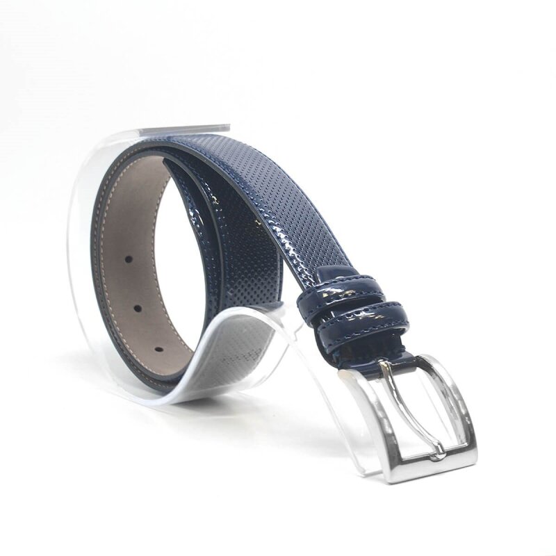 Lacivert Klasik Metal Tokalı Rugan Erkek Çocuk Kemer - Rakerplus