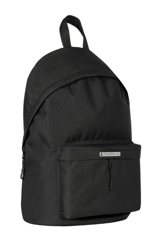 Rakerplus Siyah 42x29x14 cm Unisex Klasik Sırt Okul Çantası - Rakerplus