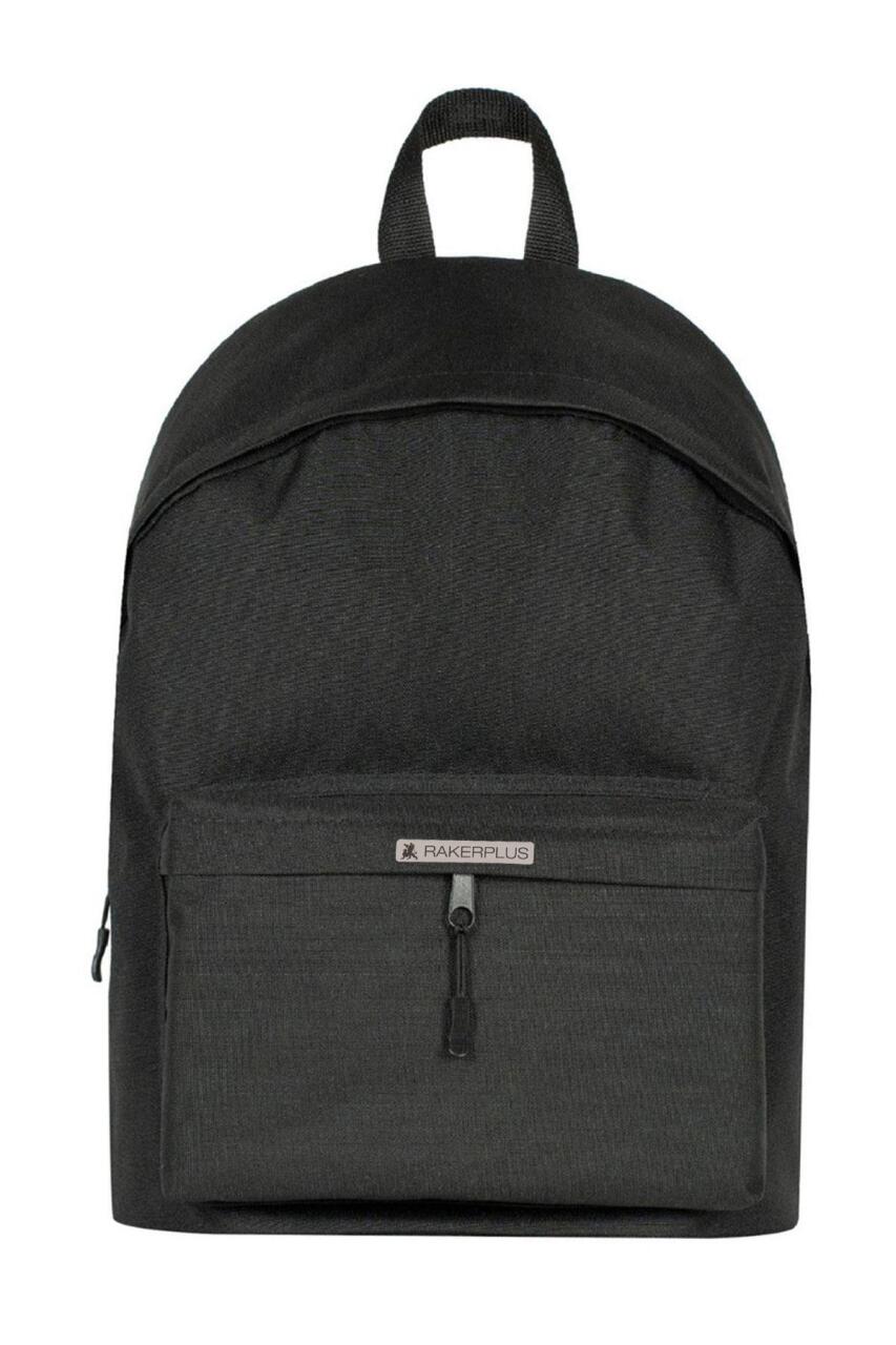 Rakerplus Siyah 42x29x14 cm Unisex Klasik Sırt Okul Çantası - 2