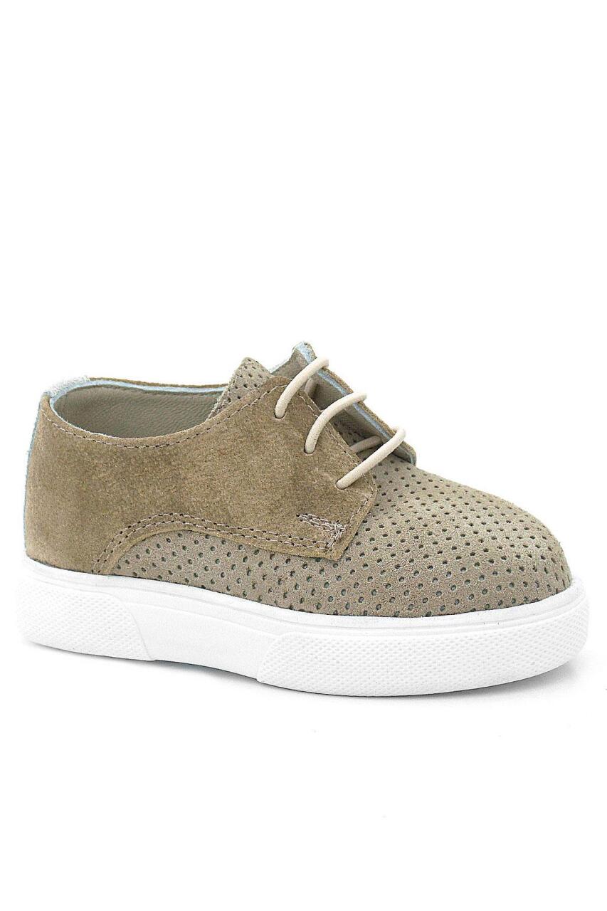 حذاء كاجوال مطاطي من جلد المنك الأصلي للأولاد من راكر بلاس - 2