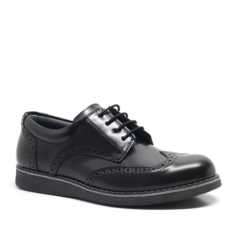 RAKERPLUS HİDRA HAKİKİ DERİ RUGAN ERKEK GENÇ OKUL AYAKKABI - Rakerplus